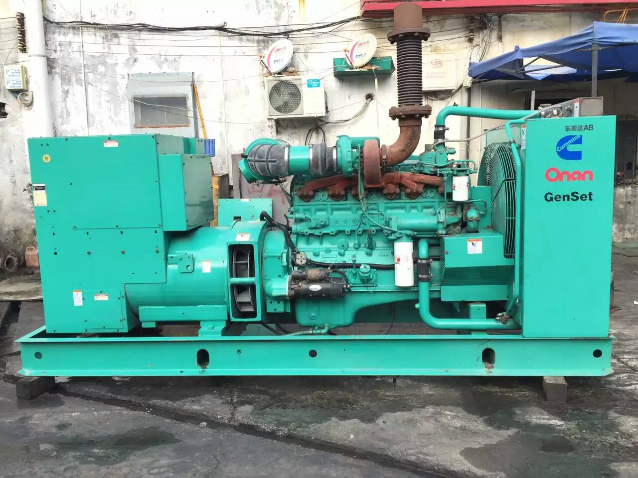 宜城租赁发电机-柴油发电机不正常冒烟的原因